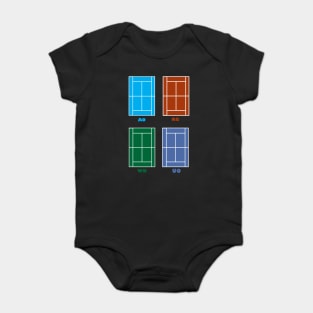 ALL TENNIS GRANDSLAM Baby Bodysuit